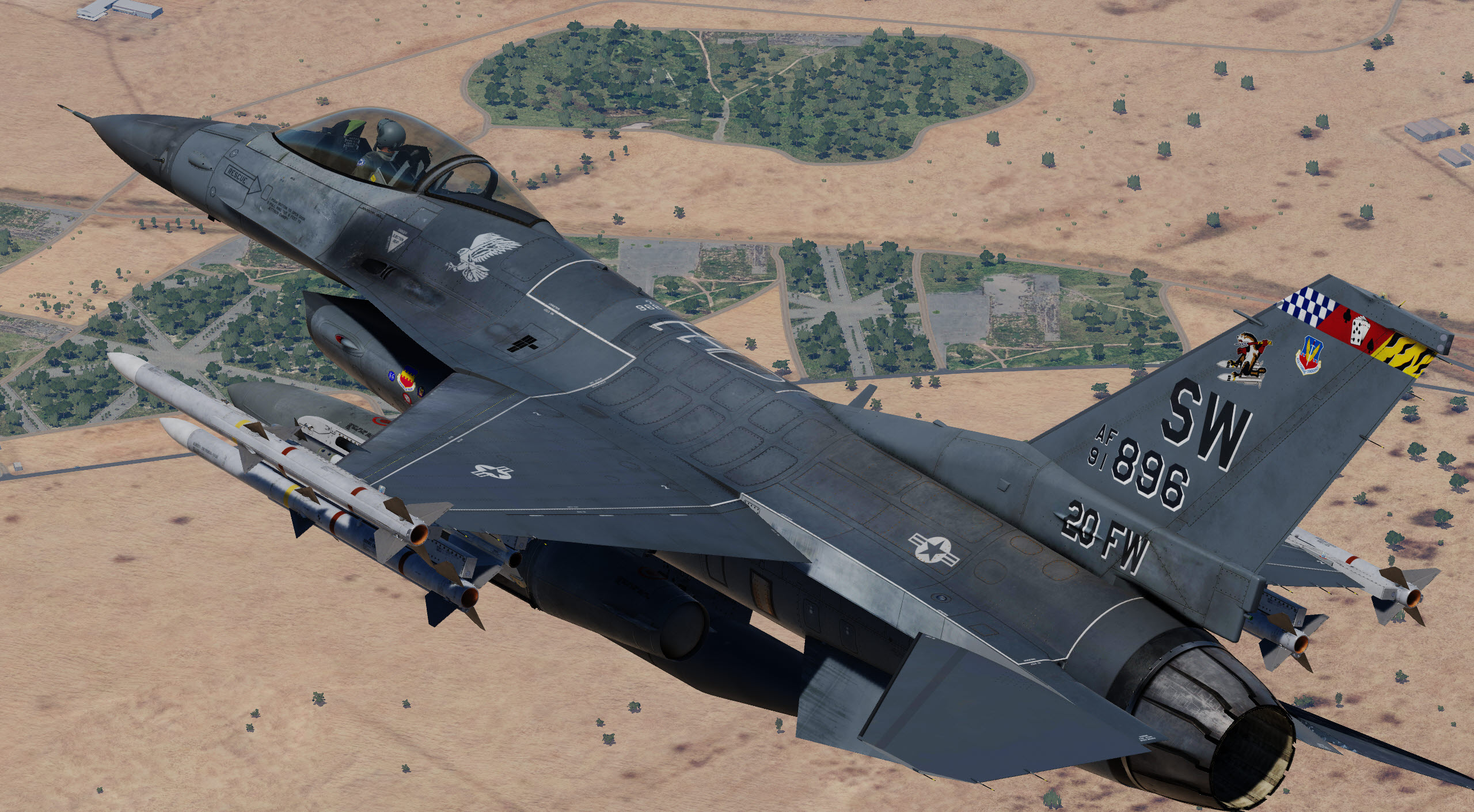 F16C 20th Fighter Wing Shaw AFB